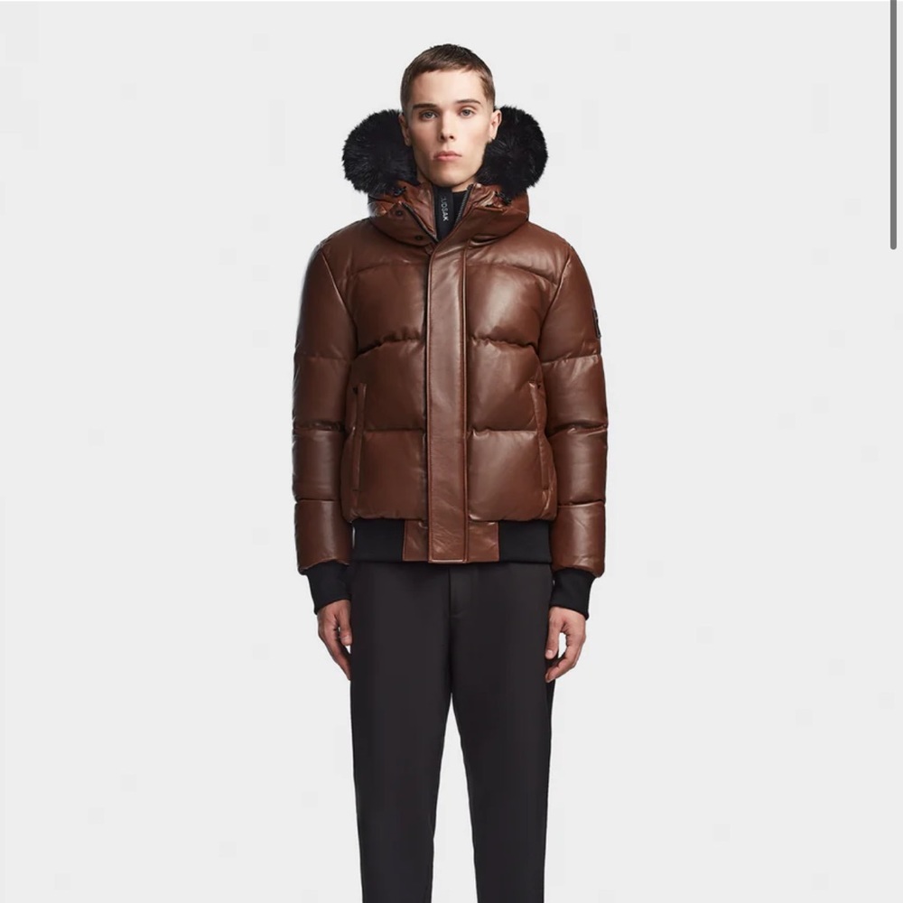 Rudsak leather down puffer Jacket